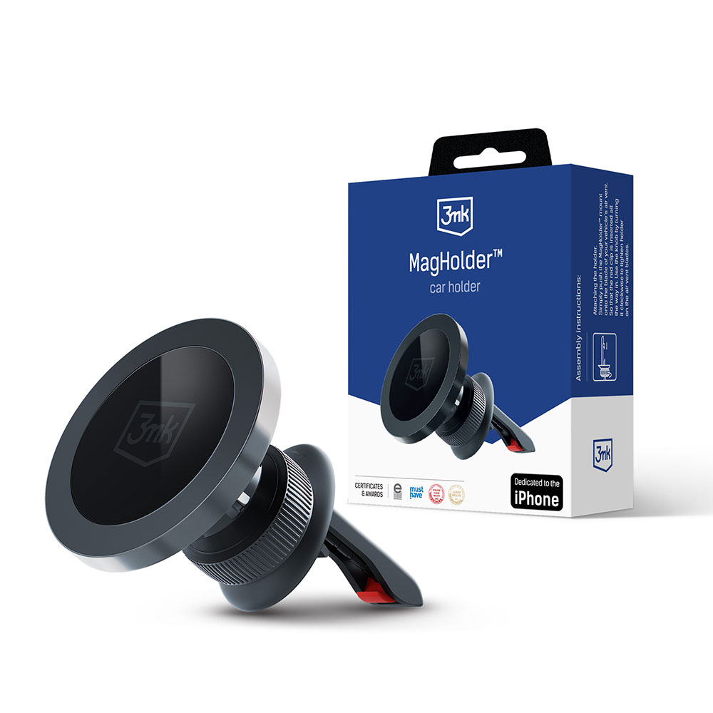 Suport auto magnetic pentru iPhone - 3mk MagHolder