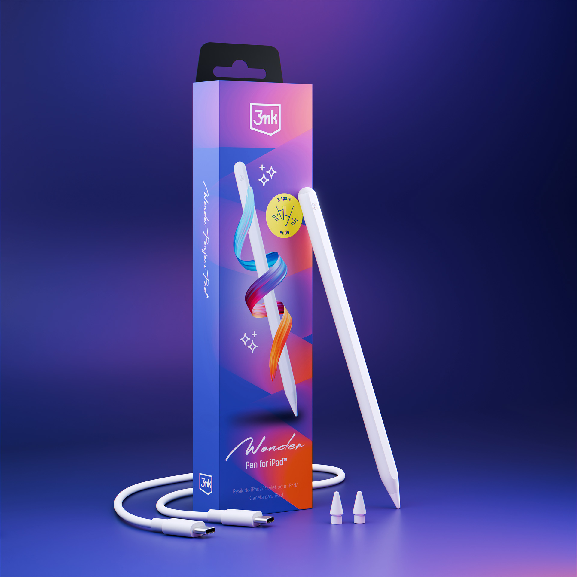 Răzuitor activ pentru iPad-uri 3mk Wonder Pen™