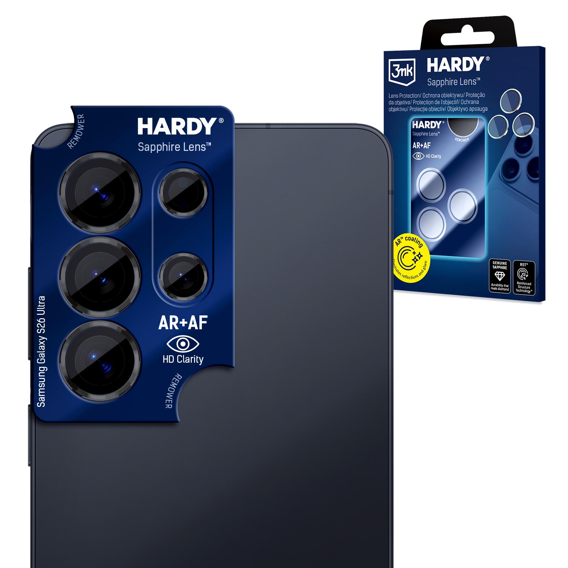 Sticlă de safir pentru obiectivul Samsung Galaxy S26 Ultra - 3mk HARDY® Sapphire Lens™