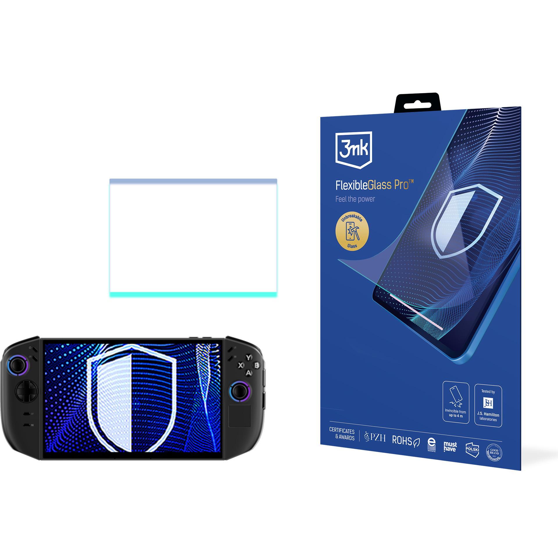 Sticlă nedistructibilă pentru Lenovo Legion Go 2 - 3mk FlexibleGlass Pro