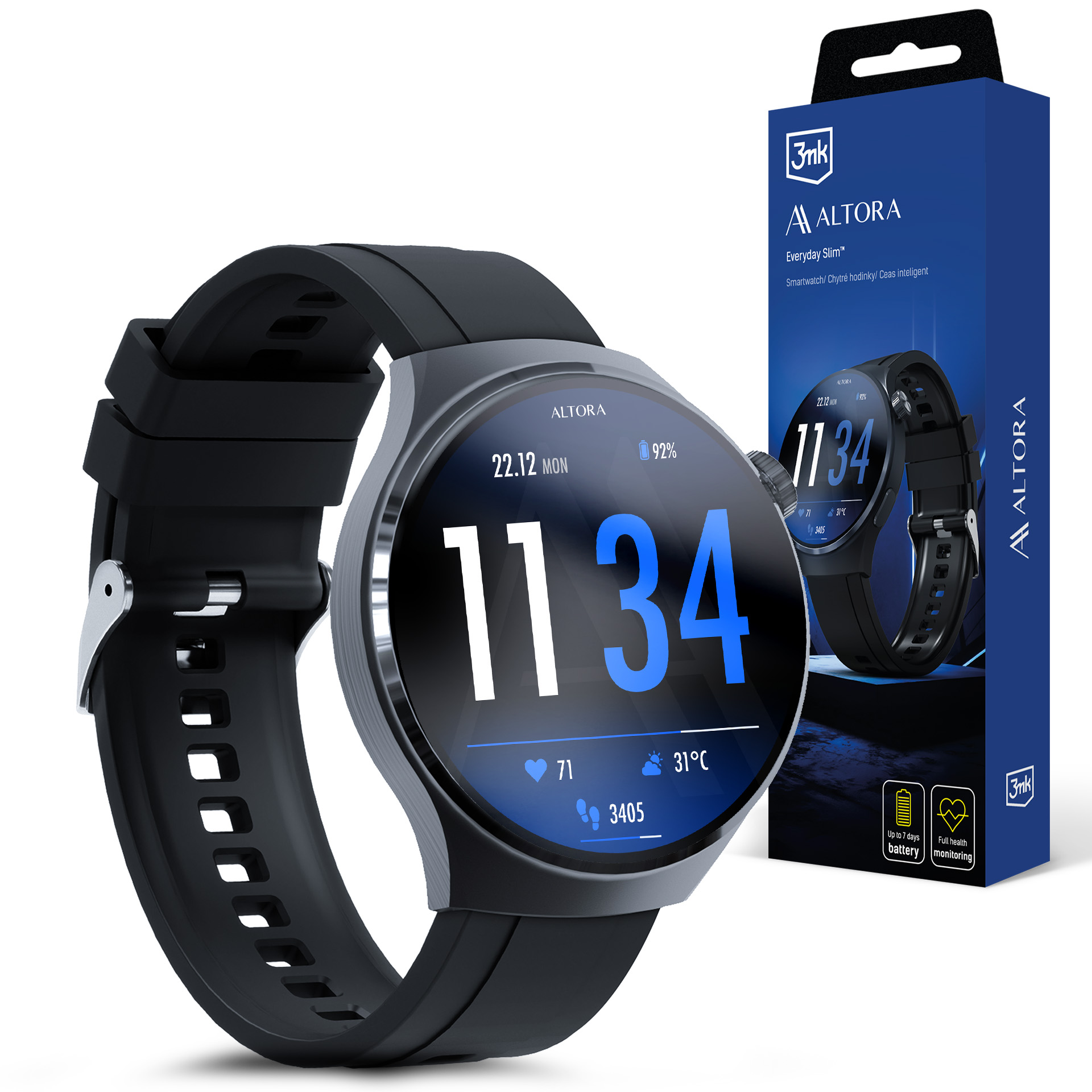 Smartwatch 3mk Altora Everyday Slim
