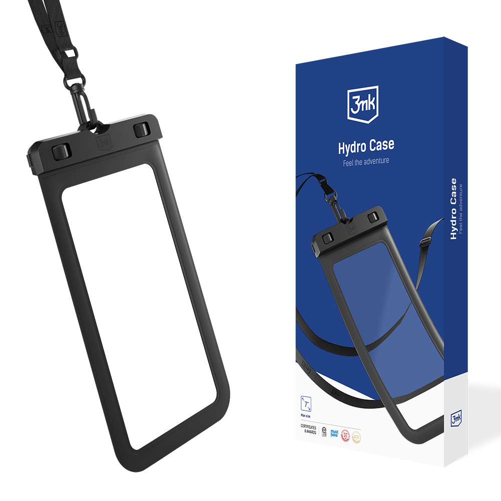 Carcasă hidroizolantă universală pentru orice smartphone - [3mk Hydro Case]