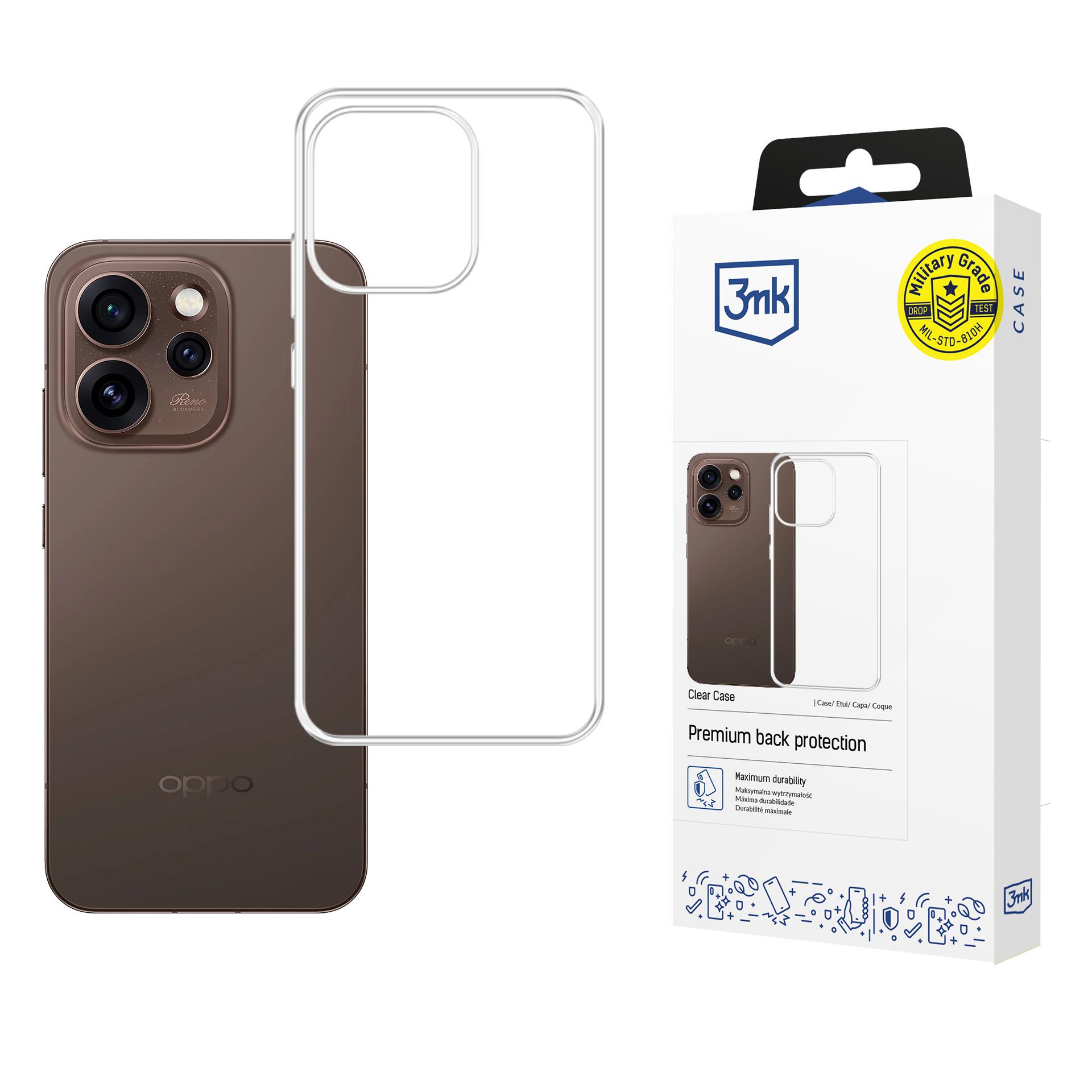 Etui na Oppo Reno 15 Pro 5G (CPH2813) - 3mk Clear Case