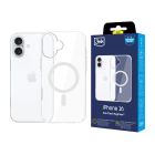 Protecție durabilă cu MagSafe pentru Apple iPhone 16 - 3mk EverClear MagCase