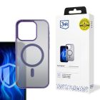 Husă pentru Apple iPhone 16 Pro - 3mk Frosty MagCase Purple