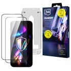 2x Sticlă securizată cu aplicator pentru Apple iPhone 14 Pro – 3mk HARDY® Hardura 9H™