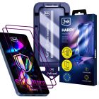 2x Sticlă securizată cu aplicator pentru Samsung Galaxy S25 Ultra – 3mk HARDY® Hardura 9H™