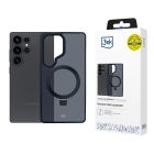 Husă pentru Samsung Galaxy S25 Ultra - 3mk Smoke Case Mag&Stand