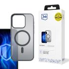 Husă pentru Apple iPhone 16 Pro - 3mk Frosty MagCase Negru