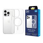 Protecție durabilă cu MagSafe pentru Apple iPhone 16 Pro - 3mk EverClear MagCase
