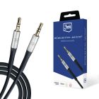 Cablu Jack 3.5 mm - Jack 3.5 mm - 3mk Aux Cable