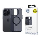 Husă pentru Apple iPhone 15 Pro Max - 3mk Smoke Case Mag&Stand
