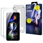 2x Sticlă securizată pentru ecran cu aplicator pentru Samsung Galaxy S24 S25 - 3mk Hardy Hardura 9H