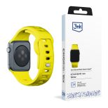 Pasek na 42/44/45/46/49 mm Yellow (big) - Curea de silicon 3mk