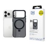 Husă pentru Apple iPhone 17 Pro - 3mk Smoke Case Mag&Stand