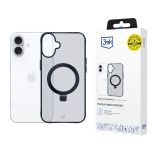 Husă pentru Apple iPhone 16 - 3mk Smoke Case Mag&Stand