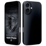 Husă din silicon cu MagSafe pentru Apple iPhone 16 Plus - 3mk HARDY® Mellow MagCase™ Black