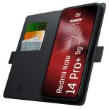 Husă cu clapetă pentru Redmi Note 14 Pro+ – 3mk HARDY® Foldy Case™