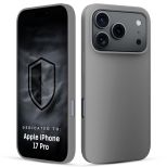 Husă din silicon pentru Apple iPhone 17 Pro - 3mk HARDY® Mellow Case™ Gray