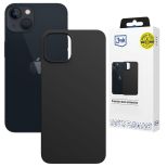 Husă din silicon cu MagSafe pentru Apple iPhone 14 Plus - 3mk HARDY® Mellow MagCase™ Black