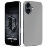 Husă din silicon pentru Apple iPhone 16 - 3mk HARDY® Mellow Case™ Gray