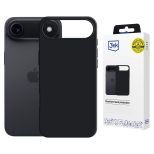 Husă din silicon cu MagSafe pentru Apple iPhone Air - 3mk HARDY® Mellow MagCase™ Black