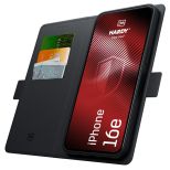 Husă cu clapetă pentru Apple iPhone 16E/ iPhone 17E – 3mk HARDY® Foldy Case™