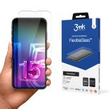 Sticlă hibridă rezistentă la lovituri pentru Apple iPhone 15 - 3mk FlexibleGlass