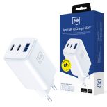Încărcător de perete USB-C USB-A 3mk Hyper GaN PD Charger 65W™