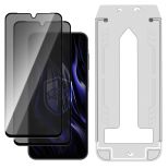 2x Sticlă securizată cu filtru de confidențialitate și aplicator pentru Samsung Galaxy A26 5G - 3mk HARDY® Privzone 9H™
