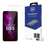 Sticlă hibridă pentru Motorola Moto G55 5G - 3mk FlexibleGlass