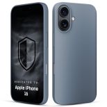 Husă din silicon cu MagSafe pentru Apple iPhone 16 - 3mk HARDY® Mellow MagCase™ Ultramsrine