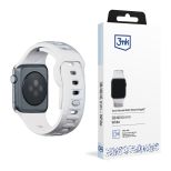 Pasek na 38/40/41/42 mm White (small) - Curea de silicon 3mk