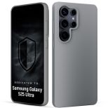 Husă din silicon pentru Samsung Galaxy S25 Ultra - 3mk HARDY® Mellow Case™ Gray