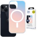 Husă holografică cu MagSafe pentru Apple iPhone 15 - 3mk HARDY® PrisMag Case™