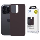 Husa de lux pentru Apple iPhone 14 Pro Max - 3mk HARDY MagSilicone Purple