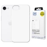 Luksusowe etui na Apple iPhone 16E/ iPhone 17E - 3mk HARDY MagSilicone White