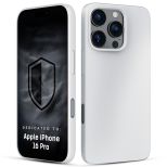 Husă din silicon cu MagSafe pentru Apple iPhone 16 Pro - 3mk HARDY® Mellow MagCase™ White
