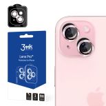 Sticlă securizată pentru obiectivul camerei pentru Apple iPhone 15 - 3mk Lens Protection Pro Pink