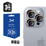 Sticlă securizată pentru obiectivul camerei pentru Apple iPhone 16 Pro - 3mk Lens Protection Pro Rainbow