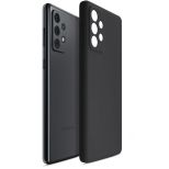 Husă din silicon pentru Samsung Galaxy A33 5G - 3mk HARDY® Mellow Case™ Black