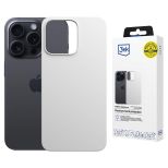 Husă pentru Apple iPhone 13 Pro - 3mk Hardy MagSilicone Argintiu-Alb
