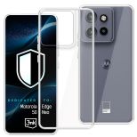 Husă transparentă pentru Motorola Edge 50 Neo – 3mk HARDY® Vision Case™