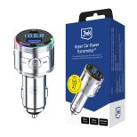 Transmițător 3w1 48W QC PD PPS USB-C USB-A 3mk Hyper Car Power Transmitter