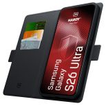 Husă cu clapetă pentru Samsung Galaxy S26 Ultra – 3mk HARDY® Foldy Case™
