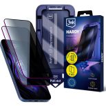 2x Sticlă securizată cu filtru de confidențialitate și aplicator pentru Apple iPhone 13/13pro/14/16E/17E - 3mk HARDY® Privzone 9H™
