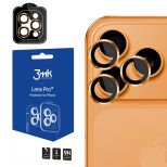 Sticlă securizată pentru obiectivul camerei pentru Apple iPhone 17 Pro/ iPhone 17 Pro Max - 3mk Lens Protection Pro Orange