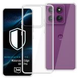 Husă transparentă pentru Motorola Edge 60 Pro – 3mk HARDY® Vision Case™