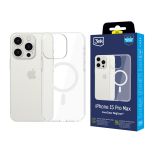 Protecție durabilă cu MagSafe pentru Apple iPhone 15 Pro Max - 3mk EverClear MagCase
