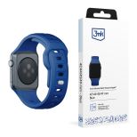 Pasek na 42/44/45/46/49 mm Blue (big) - Curea de silicon 3mk
